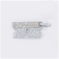 14k Solid Gold Diamond Razor Pendant - 60601