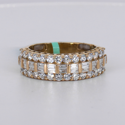 10k Solid Gold Lab Diamond Ring - 30391