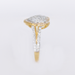 10k Solid Gold VS Diamond 3D Heart Ring - 30348