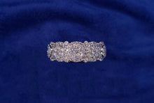 Load image into Gallery viewer, 14k Solid Gold Diamond XL Cluster Band