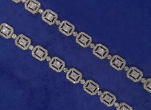 Load image into Gallery viewer, 10k Solid Gold Baguette Diamond Tennis Chain