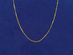 14k Solid Gold 2mm Franco Chain