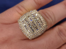 Load image into Gallery viewer, 14k Solid Gold VS Baguette Diamond Men&#39;s Championship Ring